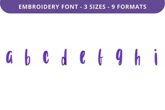 Fifty First Dates Font a to I: An Embroidery Designer’s Review
