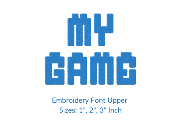 My Game Font: A Seasonal Embroidery Designer’s Review