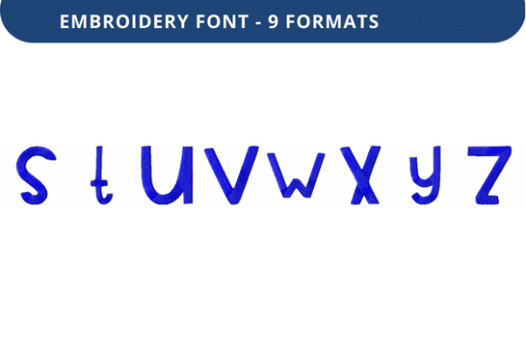 Play Pen Font Lowercase S to Z: A Holiday Embroidery Review