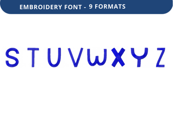 Taffy Luck Font S to Z: A Boutique Embroidery Designer’s Review